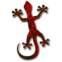 download Gecko 4 clipart image with 270 hue color