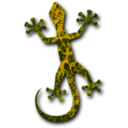 download Gecko 4 clipart image with 315 hue color