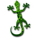 download Gecko 4 clipart image with 0 hue color