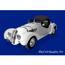download Bmw 328 Roadster 1938 With Background clipart image with 45 hue color