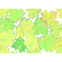download Fall Leaves clipart image with 45 hue color
