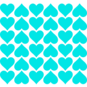 download Heart Tiles clipart image with 180 hue color