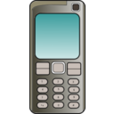 download Mobile Phone clipart image with 0 hue color