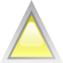 Led Triangular Yellow