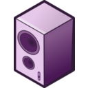 download Isometric Loudspeaker clipart image with 90 hue color