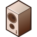 download Isometric Loudspeaker clipart image with 180 hue color