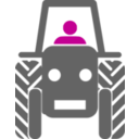 download Tracktor clipart image with 315 hue color