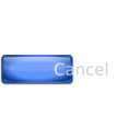 download Cancel Button clipart image with 0 hue color