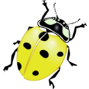 download Ladybug clipart image with 45 hue color