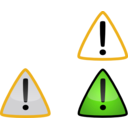 download Warning2 clipart image with 45 hue color