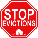 download Stop Evictions clipart image with 0 hue color