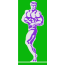 download Bodybuilder 2 By Rones clipart image with 270 hue color