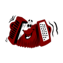 download Acordeon clipart image with 0 hue color