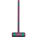 download Croquet Mallet clipart image with 270 hue color