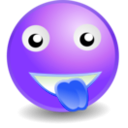 download Smilie clipart image with 225 hue color