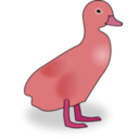 download Duckling clipart image with 315 hue color