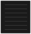 Monochrome Text Icon