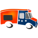 download Food Truck clipart image with 0 hue color