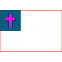download Christian Flag clipart image with 315 hue color