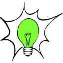 download Light Bulb 3 clipart image with 45 hue color