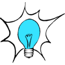download Light Bulb 3 clipart image with 135 hue color