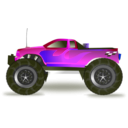 download Monster Truck clipart image with 225 hue color