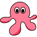 download Cartoon Octopus clipart image with 90 hue color