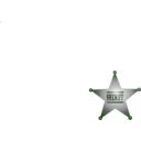 download Sheriff Star clipart image with 90 hue color
