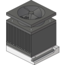 download Cpu Heatsink Fan Socket clipart image with 0 hue color