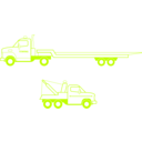 download Tow Trucks clipart image with 45 hue color