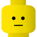 download Lego Smiley Calm clipart image with 0 hue color