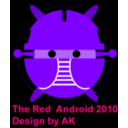 download Android Red Android Robot Bujung clipart image with 270 hue color