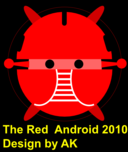Android Red Android Robot Bujung