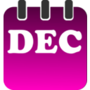 download December clipart image with 315 hue color