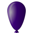 download Balloon clipart image with 270 hue color