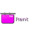download Netalloy Rent Signage clipart image with 270 hue color