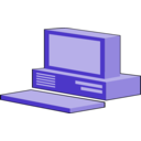 download Desktop Terminal Schema Remix clipart image with 225 hue color