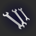 download Spanners Icon clipart image with 45 hue color