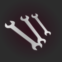 download Spanners Icon clipart image with 135 hue color
