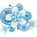 download Flowers Of Blackthorn clipart image with 135 hue color