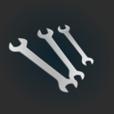 download Spanners Icon clipart image with 0 hue color