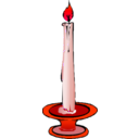 download Candle 3 clipart image with 315 hue color