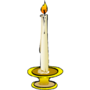 download Candle 3 clipart image with 0 hue color