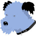 download Perro clipart image with 180 hue color