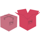 download Open And Closed Boxes clipart image with 315 hue color