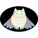 download Cute Owl clipart image with 45 hue color