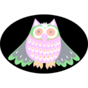 download Cute Owl clipart image with 315 hue color