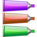 download Color Tubes clipart image with 270 hue color