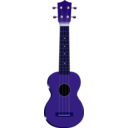 download Ukulele clipart image with 225 hue color