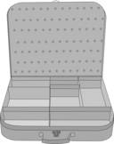 Suitcase With Compartment